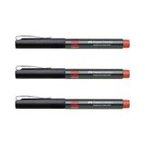 Faber Castell 5405 0.5 mm Kırmızı 3 Adet İğne Uçlu Roller Kalem