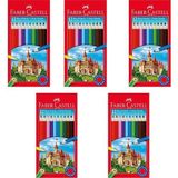 Faber-Castell 5x12 Renk Tam Boy Karton Kutu Boya Kalemi