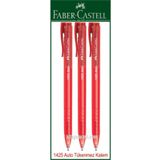 Faber Castell 6 Adet 1425 Auto Basmalı Tükenmez Kalem Seti