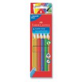 Faber Castell 6 Grip Jumbo Boya Kalemi