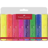 Faber Castell 6+2'li Şeffaf Gövde Fosforlu Kalem