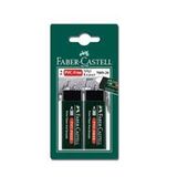 Faber Castell 7089/20 2'li Siyah Silgi