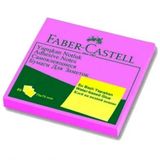 Faber-Castell 75x75 mm Fosforlu Pembe Yapışkan Notluk