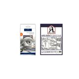 Faber-Castell 8 Parça Dereceli Kalem Seti + Mona Lisa Sketch Book - Eskiz Defteri A4 50 Yp. 120 Gr.