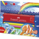 Faber-Castell 8'li Jumbo Kuru Boya