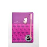 Faber Castell 987666765780 A5 Pp Kapak Defter 60 Yp Kareli Ve Jel Tükenmez Kalem
