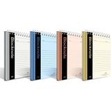 Faber-Castell A4 Bloknot 80 Yaprak Metalik Renkler Çizgili 5075000415