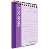 Faber-Castell A4 Bloknot Canlı Renk 80 Yaprak Çizgili 5075000409000 - Renkli