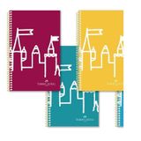 Faber-Castell A4 Kareli Şato Pp Kapak 80 Yaprak Spiralli Defter