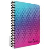 Faber-Castell A4 Pp Kapak Smoothie Defter 120 Yaprak Kareli - Renkli