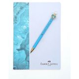 Faber-Castell A5 Karton Kapak Çizgisiz Konsept Defter + Versatil Kalem 0.7 mm