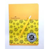 Faber-Castell A5 Pp Kapak Defter 60 Yaprak Çizgili ve Versatil Muz Kalem 0.7 mm