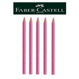 Faber-Castell Ahşap Gövdeli Pembe Renk Fosforlu Kalem 5'li Set