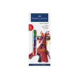 Faber-Castell Akrilik Boya 12 Renk 12 ml Suya Dayanıklı Sanatsal Kullanım için