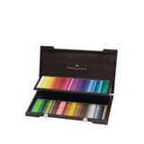 Faber Castell Albrecht Dürer Aquarell Ahşap Kutulu 120 Renk Sulu Boya Kalemi Seti - Siyah