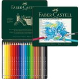 Faber-Castell Albrecht Dürer Aquarell Sulu Boya Kalemi, 24 Renk, Suda Çözünebilir, Parlak ve Dayanıklı Pigment, Kaliteli Uç, Çift Kullanım Özelliği