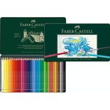 Faber-Castell Albrecht Dürer Sulu Boya Kalemi, 36 Renk, Suda Çözünebilir, Canlı Pigment, Yüksek Daya