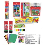 Faber-Castell Anaokulu ve Okul Kırtasiye Seti 12 Parça Standart Boy Karışık Renkli