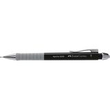 Faber-Castell Apollo Urban 0.7 mm Siyah Versatil Kalem Ergonomik Tasarım Dayanıklı Metal Uç