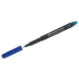 Faber-Castell Asetat Kalemi Permanent S Seri Mavi 15 23 51 (10 Lu Paket)