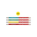 Faber-Castell Başlık Kurşun Kalemi Cift Taraflı - 4 Adet - Kırmızı