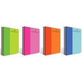 Faber Castell Bicolor 4 Adet A4 60 Yaprak Çizgisiz Plastik Defter
