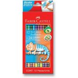 Faber-Castell Bicolor Çift Uçlu Kuru Boya Kalem Seti 24 Renk