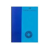 Faber-Castell Bicolor Spiralli Defter 120 Yaprak A4 Kareli