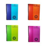 Faber-Castell Bicolor Spiralli Defter 60 Yaprak Kareli 4'lü