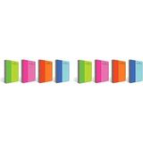 Faber-Castell BiColor Spiralli Defter, A4, 80 Yaprak, 70g Kağıt, Çizgili, Dayanıklı PP Kapak, Asorti Renkler, Kullanışlı ve Şık Tasarım 2li paket