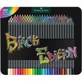 Faber Castell Black Edition 100 Renk Boya Kalemi