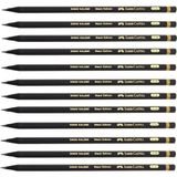 Faber-Castell Black Edition 2,5b Sınav Kalemi Kurşun Kalem (12 Adet)