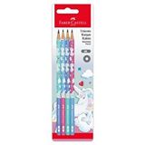 Faber Castell Blister Unicorn 4 Adet Kurşun Kalem