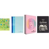 Faber-Castell Bloknot Canlı Renk A4 80 Yaprak Çizgili... +3 Parça Fırsat Seti