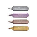 Faber-Castell Bls Fosforlu Kalem 46 Metalik Renk 4 Renk