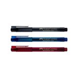 faber-castell broadpen keçeli kalem seti 1554 120 li otc stant - Yok