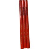 Faber-Castell Carpinteiro Marangoz Kalemi Bd-40 Eco Kırmızı 3'Lü Set