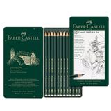 Faber-Castell Castell 9000 Art Kalem Seti (8B-2H) Dereceli Eskiz Çizim Kalemi Seti