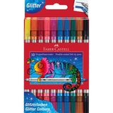 Faber-Castell Çift Uçlu Keçeli Kalem Simli 10'lu Paket