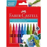 Faber Castell Comfort Bio Plastik Gövdeli Fırça Uç Keçeli Kalem