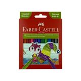 Faber-Castell Comfort Yıkanabilir 12'li Fırça Uçlu Keçeli Kalem