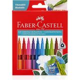 Faber Castell Comfortbıo 12’li Fırça Uçlu Keçeli Kalem