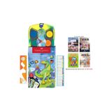 Faber Castell Connector Dino Suluboya 12 Renk ve Lisanslı Gumball 4 Adet 16'Syflık Boyama Kitabı