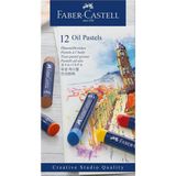 Faber-Castell Creative Studio 12 Renk Yağlı Pastel Boya Kırtasiye Ürünü Sanatçılar İçin