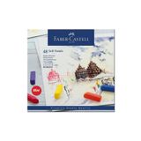 Faber Castell Creative Studio Mini Toz Pastel Boya (SOFT), 48 Renk, Yarım Boy, Parlak Ve Yoğun Renkler