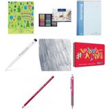 Faber-Castell Creative Studio Toz Pastel Boya (Soft), 36 Ren... +7 Parça Fırsat Seti