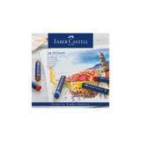 Faber Castell Creative Studio Yağlı Pastel Boya, 24 Renk, Parlak ve Yoğun Renkler, Yumuşak Kullanım