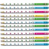 Faber Castell Crown 12'li 2B Silgili Yuvarlak Kurşun Kalem