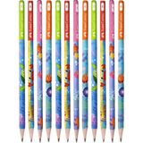 Faber-Castell Deniz Macerası Desenli 2B Kurşun Kalem 12 Adet Renkli ve Eğlenceli Tasarım 16874