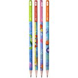 Faber-Castell Deniz Macerası Desenli 2B Kurşun Kalem 4 Adet 16874